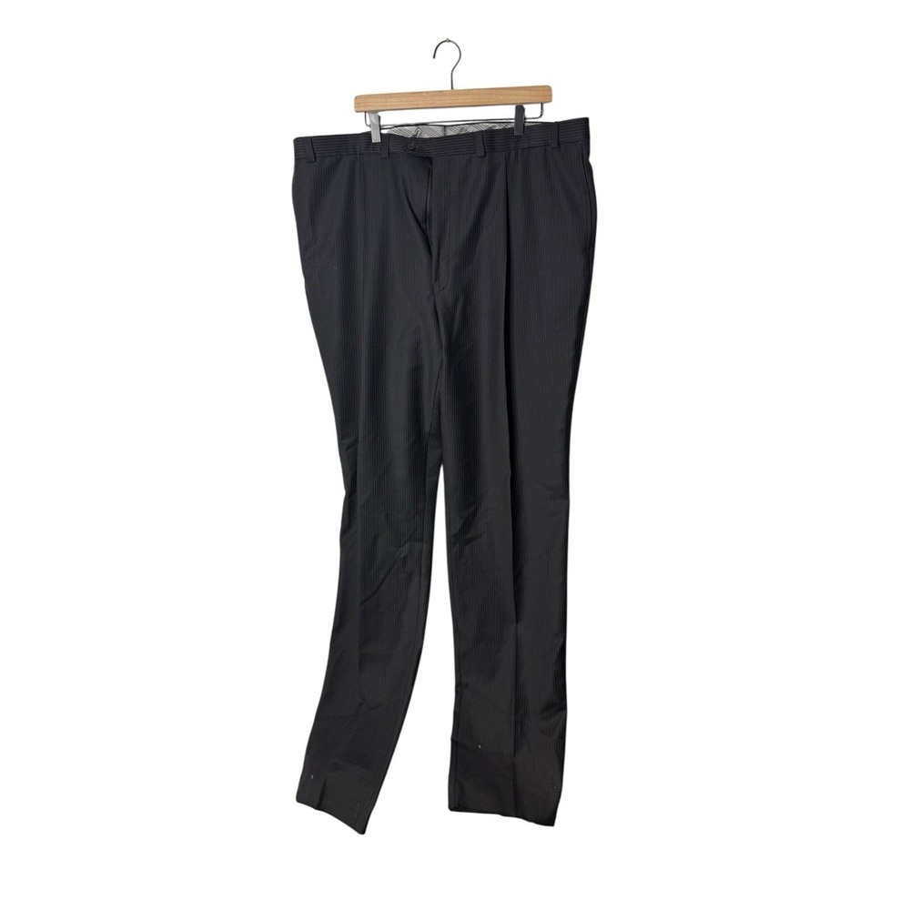 Calvin Klein Mens size 44 unhemmed NEW pinstripe Suit pants JASO suit seperates‎